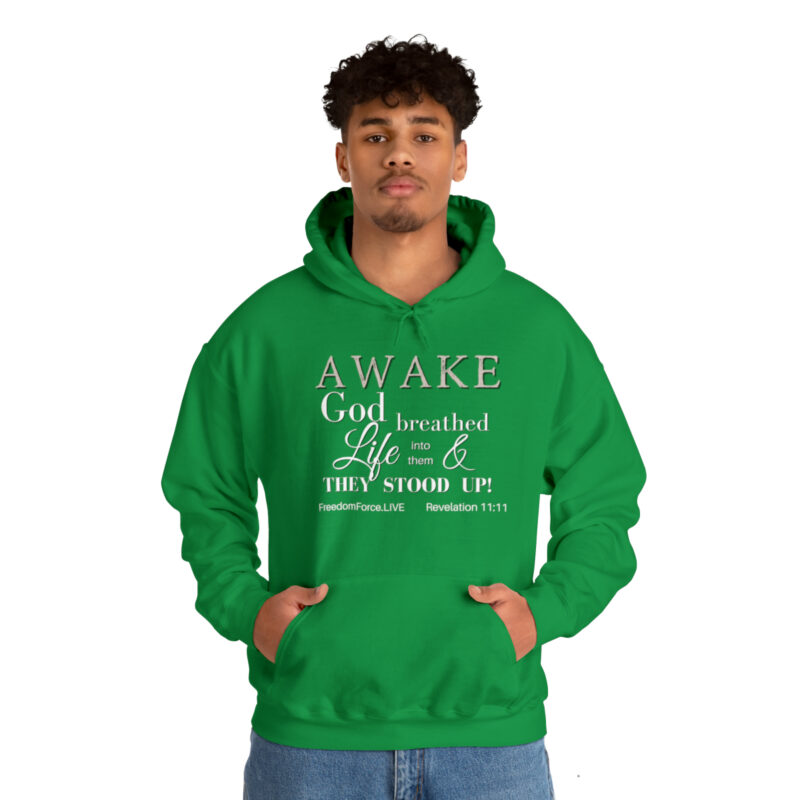Awake Revelation 11:11 - Unisex Heavy Blend™ Hooded Sweatshirt - Image 43