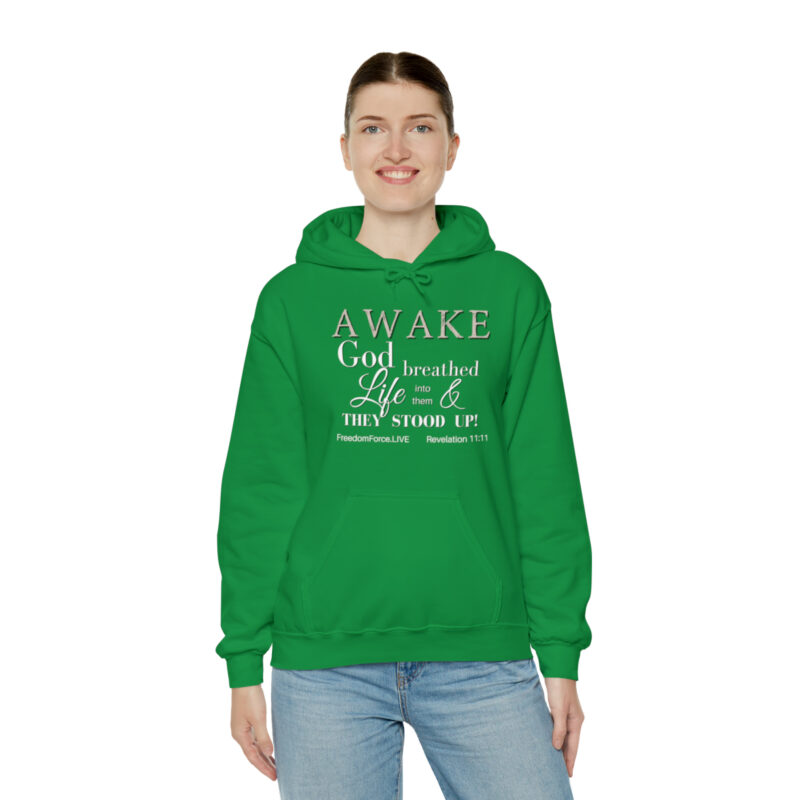 Awake Revelation 11:11 - Unisex Heavy Blend™ Hooded Sweatshirt - Image 44