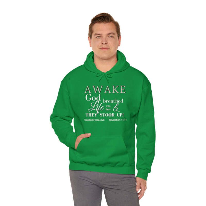 Awake Revelation 11:11 - Unisex Heavy Blend™ Hooded Sweatshirt - Image 45