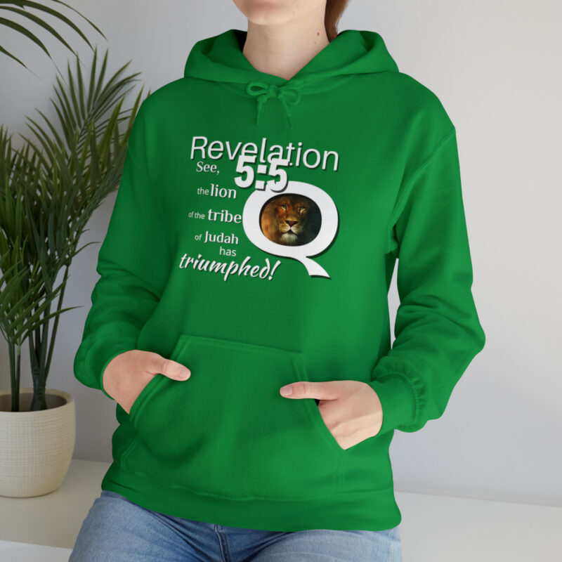 The Lion of the Tribe of Judah has Triumphed! Unisex Heavy Blend™ Hooded Sweatshirt - Image 28