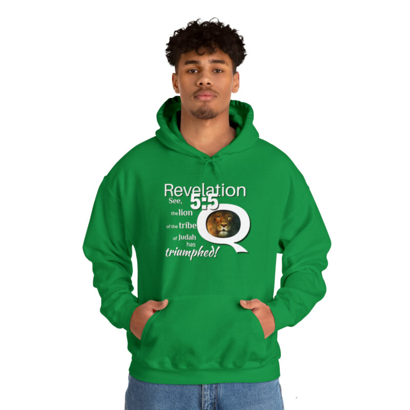 The Lion of the Tribe of Judah has Triumphed! Unisex Heavy Blend™ Hooded Sweatshirt - Image 34
