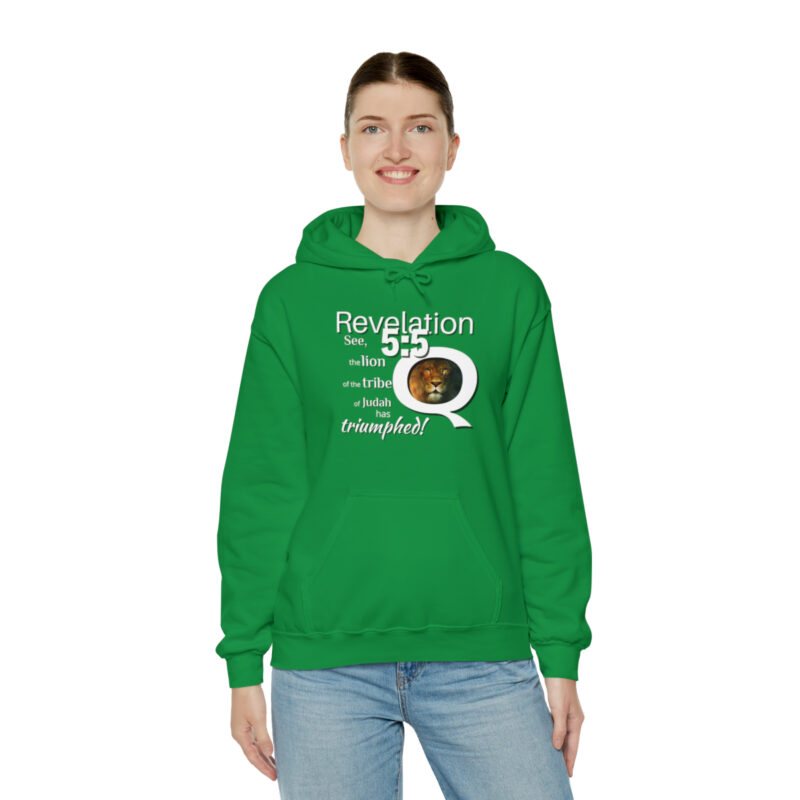 The Lion of the Tribe of Judah has Triumphed! Unisex Heavy Blend™ Hooded Sweatshirt - Image 35
