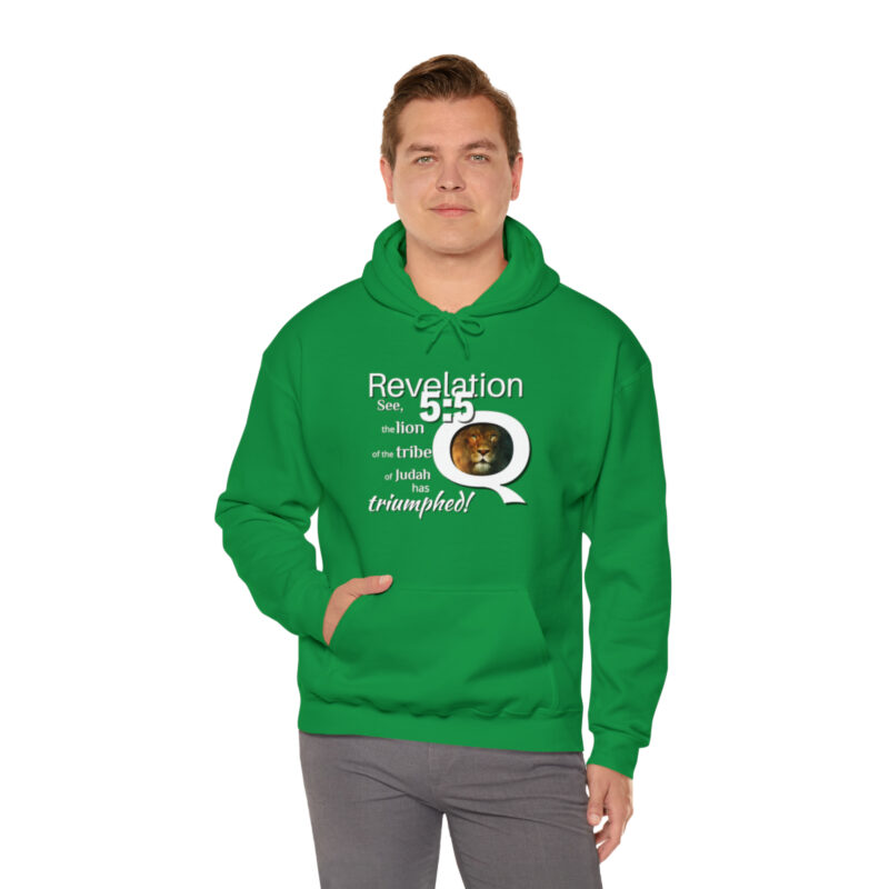 The Lion of the Tribe of Judah has Triumphed! Unisex Heavy Blend™ Hooded Sweatshirt - Image 36