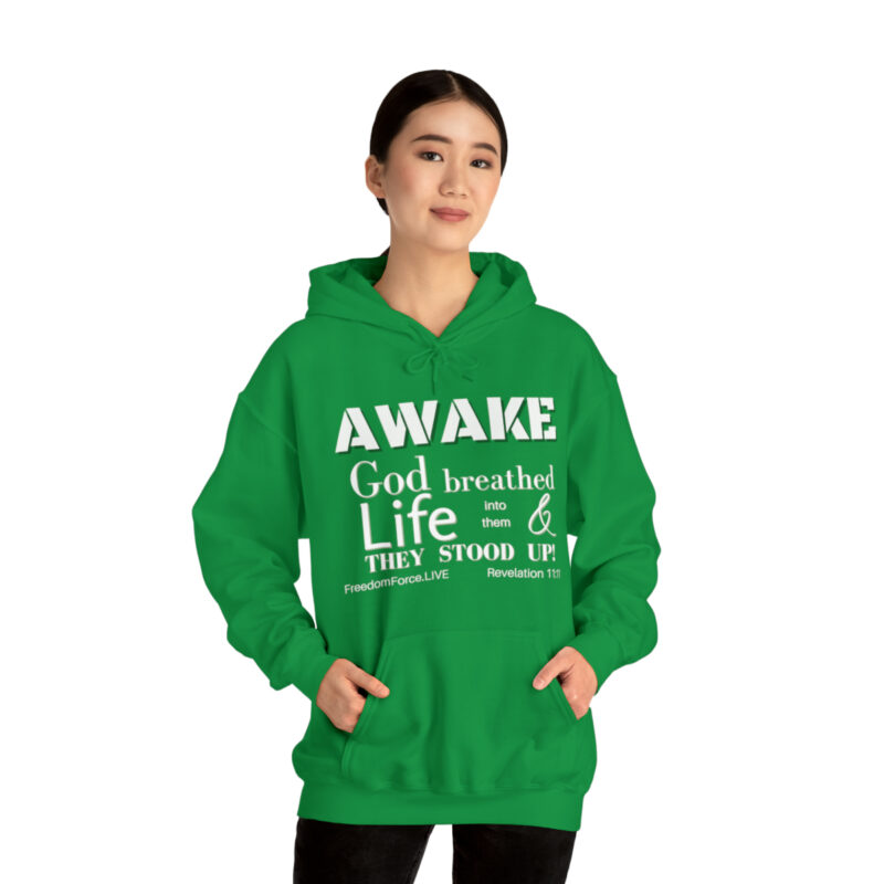 Awake Revelation 11:11 - Unisex Heavy Blend™ Hooded Sweatshirt - Image 42