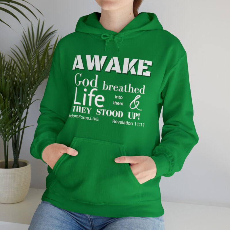 Awake Revelation 11:11 - Unisex Heavy Blend™ Hooded Sweatshirt - Image 45