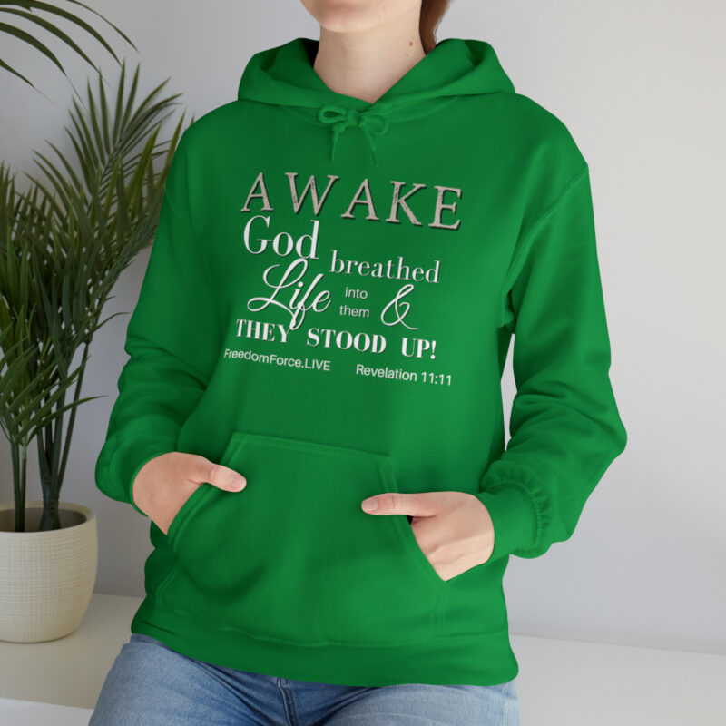 Awake Revelation 11:11 - Unisex Heavy Blend™ Hooded Sweatshirt - Image 37