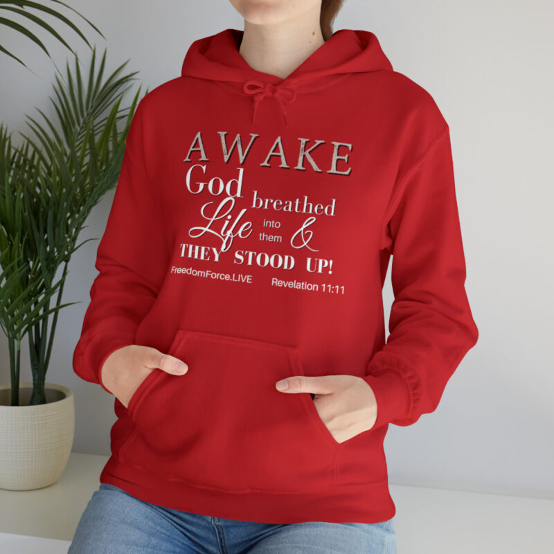Awake Revelation 11:11 - Unisex Heavy Blend™ Hooded Sweatshirt - Image 55