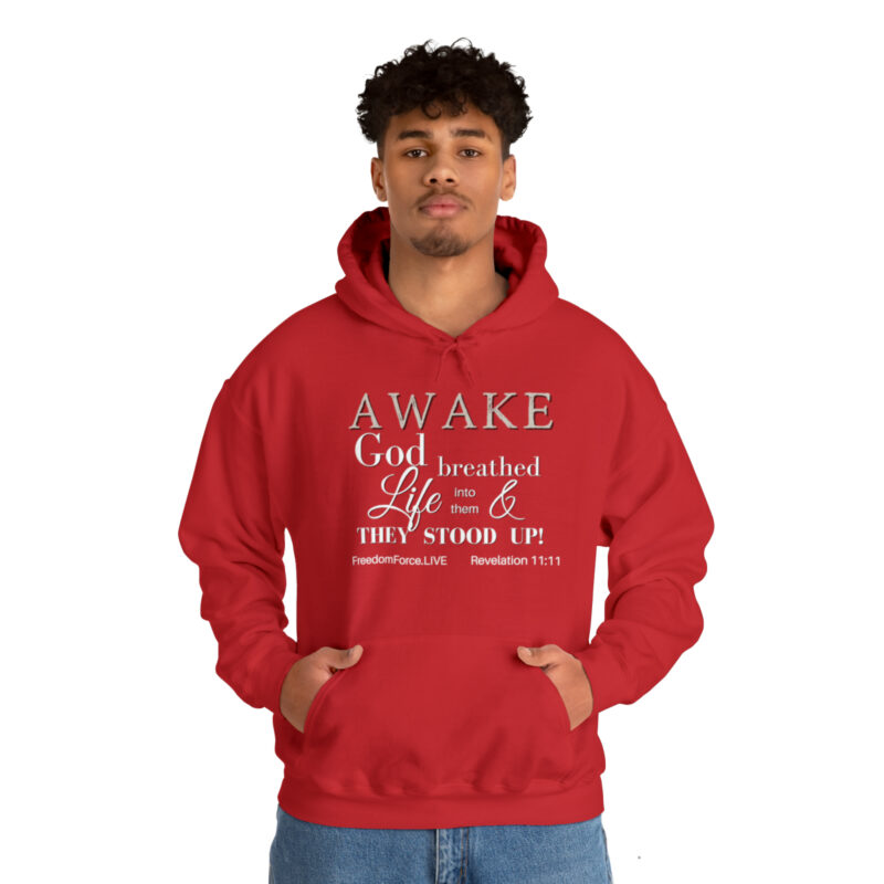 Awake Revelation 11:11 - Unisex Heavy Blend™ Hooded Sweatshirt - Image 61