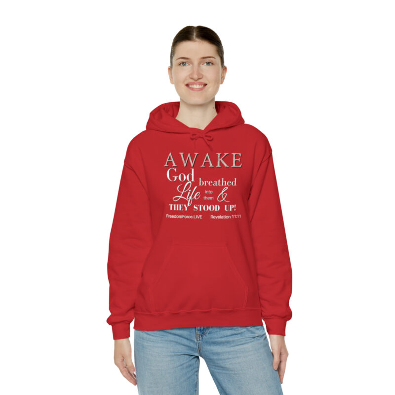 Awake Revelation 11:11 - Unisex Heavy Blend™ Hooded Sweatshirt - Image 62