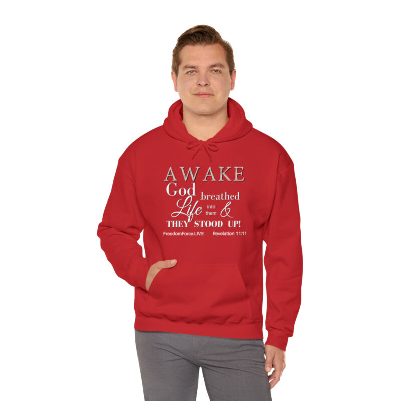 Awake Revelation 11:11 - Unisex Heavy Blend™ Hooded Sweatshirt - Image 63