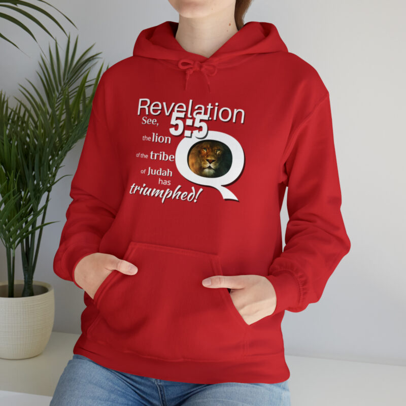 The Lion of the Tribe of Judah has Triumphed! Unisex Heavy Blend™ Hooded Sweatshirt - Image 64