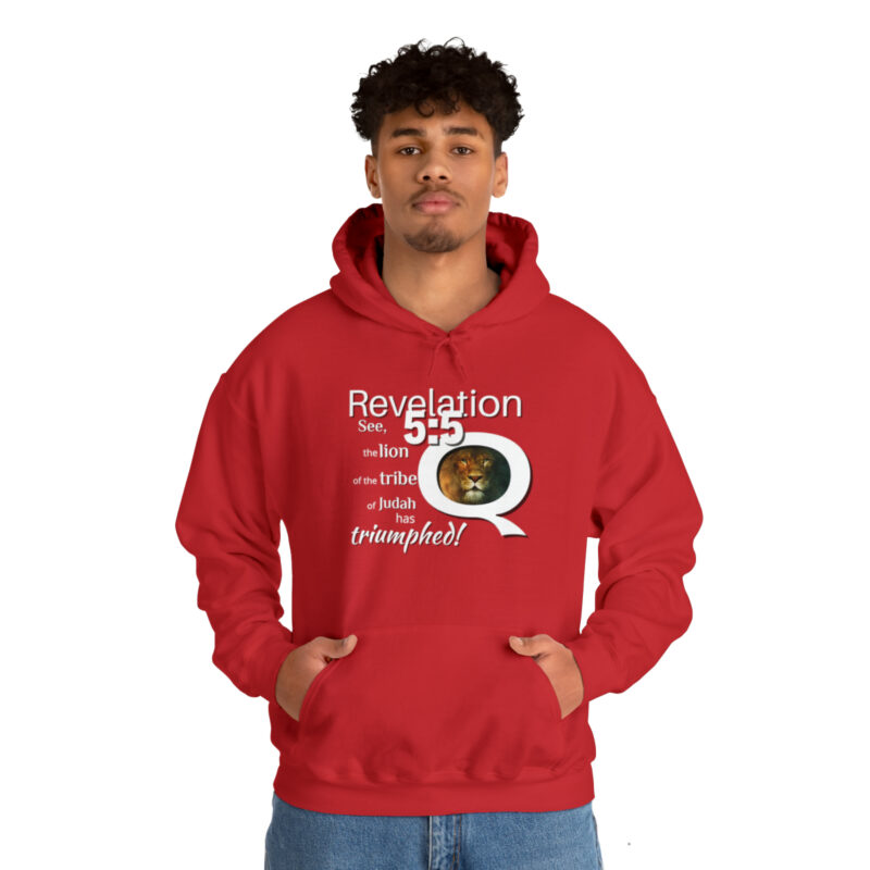 The Lion of the Tribe of Judah has Triumphed! Unisex Heavy Blend™ Hooded Sweatshirt - Image 70