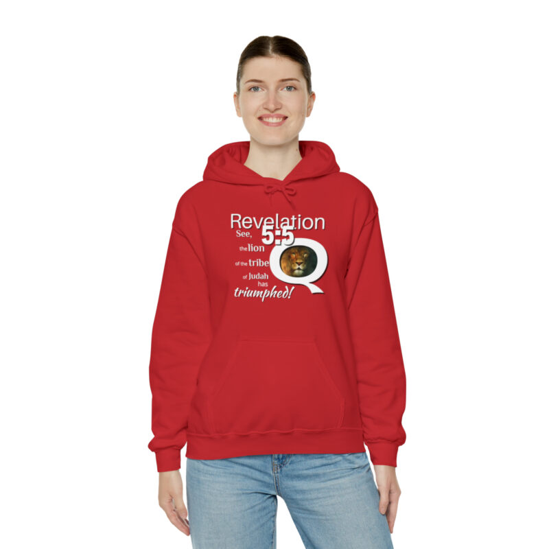 The Lion of the Tribe of Judah has Triumphed! Unisex Heavy Blend™ Hooded Sweatshirt - Image 71
