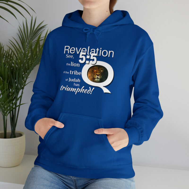 The Lion of the Tribe of Judah has Triumphed! Unisex Heavy Blend™ Hooded Sweatshirt - Image 46