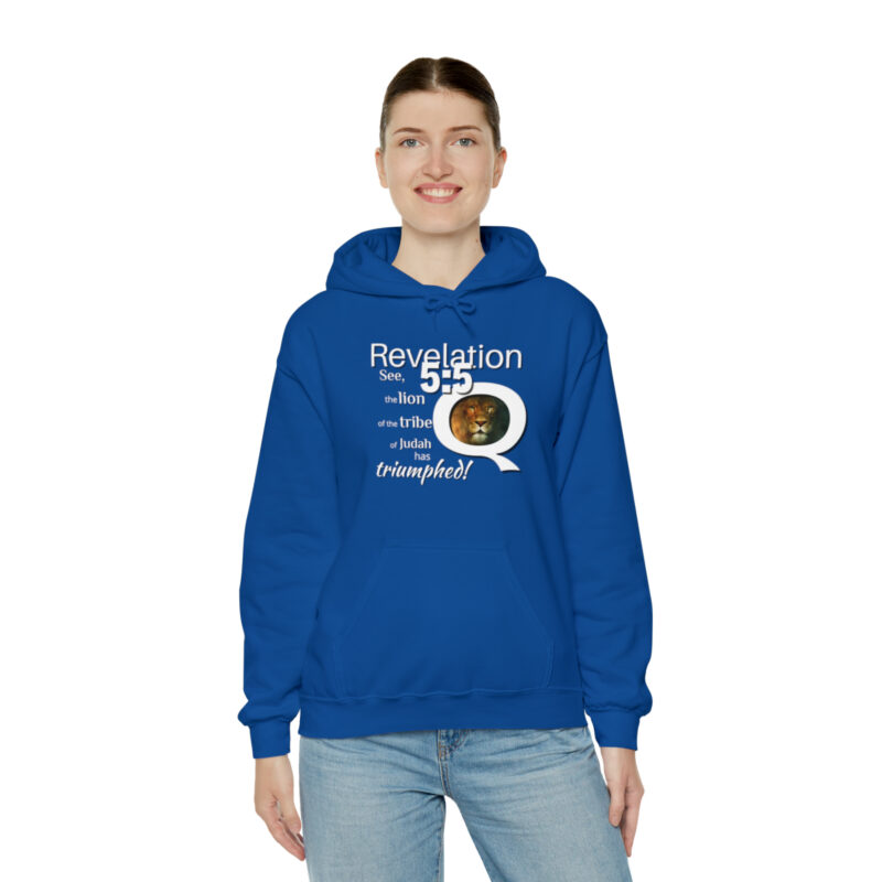 The Lion of the Tribe of Judah has Triumphed! Unisex Heavy Blend™ Hooded Sweatshirt - Image 53