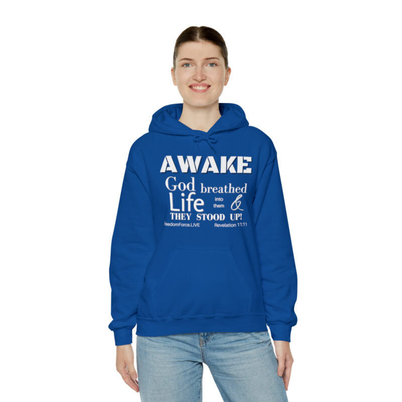 Awake Revelation 11:11 - Unisex Heavy Blend™ Hooded Sweatshirt - Image 61