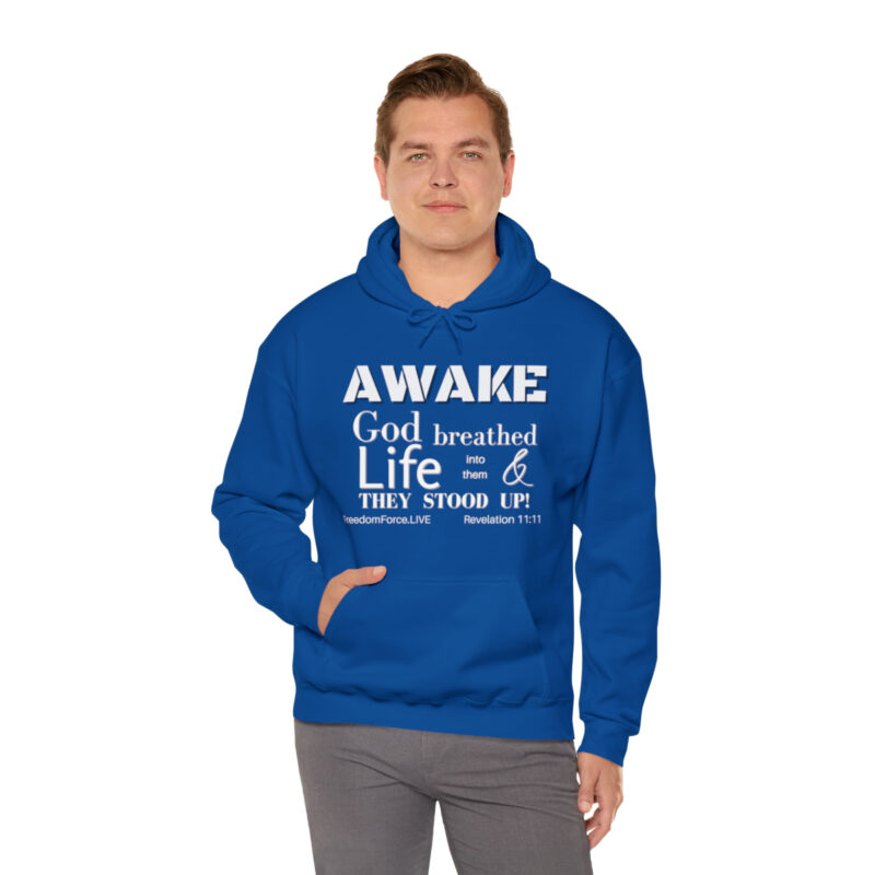 Awake Revelation 11:11 - Unisex Heavy Blend™ Hooded Sweatshirt - Image 62