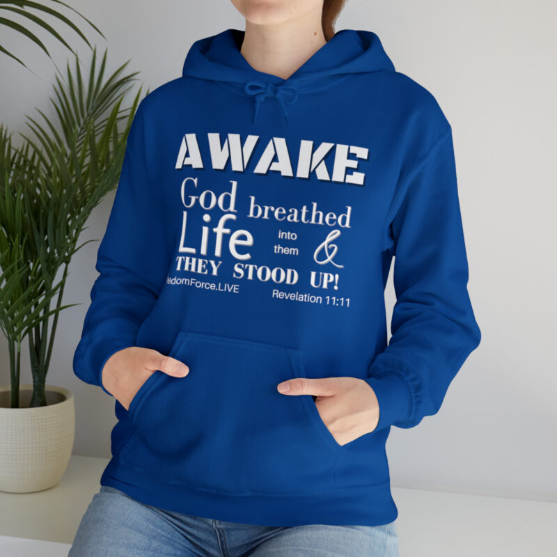 Awake Revelation 11:11 - Unisex Heavy Blend™ Hooded Sweatshirt - Image 63