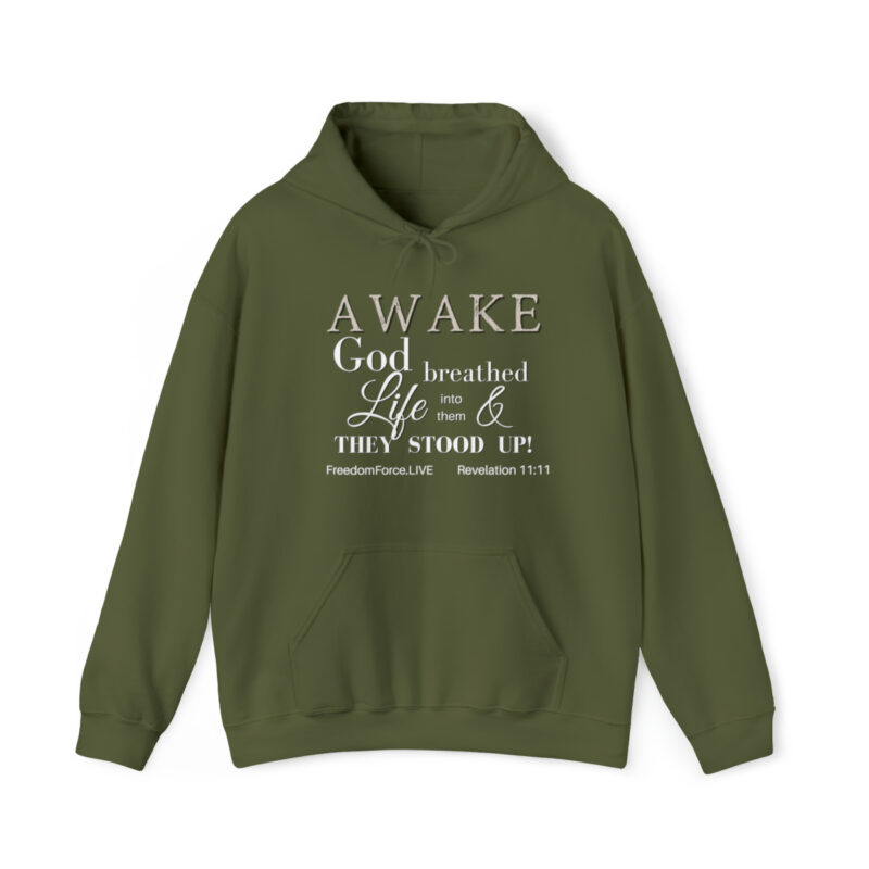 Awake Revelation 11:11 - Unisex Heavy Blend™ Hooded Sweatshirt - Image 29