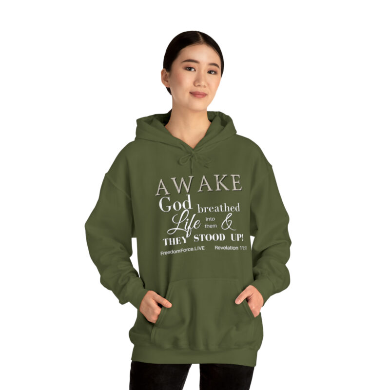 Awake Revelation 11:11 - Unisex Heavy Blend™ Hooded Sweatshirt - Image 33