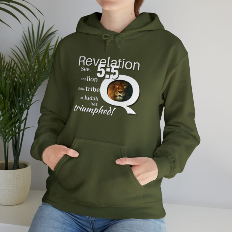 The Lion of the Tribe of Judah has Triumphed! Unisex Heavy Blend™ Hooded Sweatshirt
