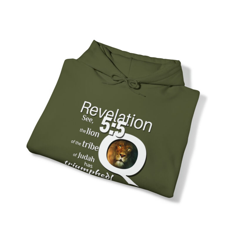 The Lion of the Tribe of Judah has Triumphed! Unisex Heavy Blend™ Hooded Sweatshirt - Image 5