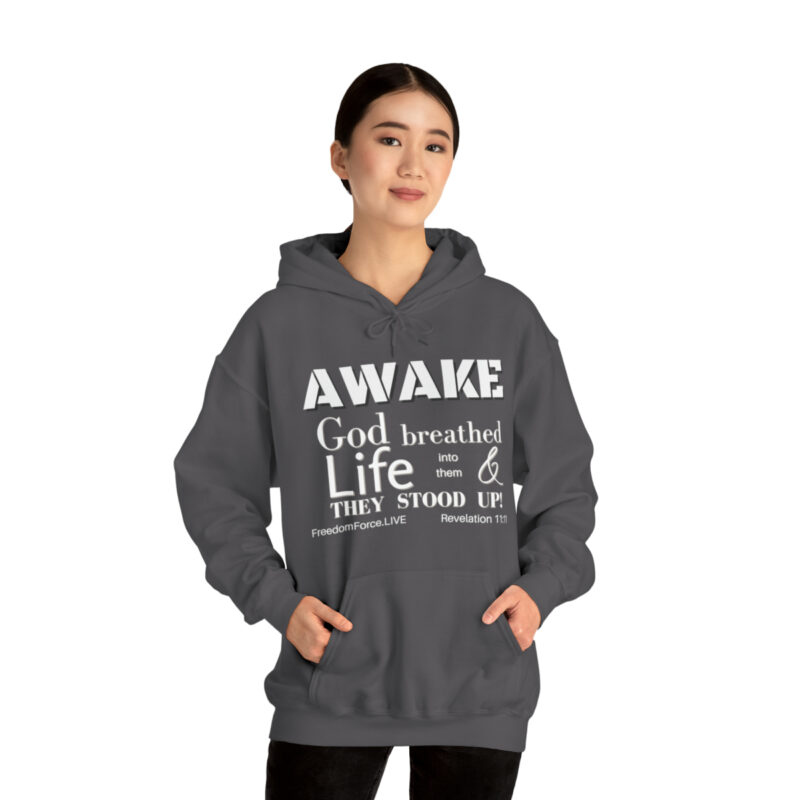 Awake Revelation 11:11 - Unisex Heavy Blend™ Hooded Sweatshirt - Image 51