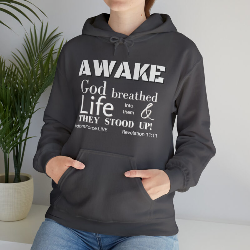 Awake Revelation 11:11 - Unisex Heavy Blend™ Hooded Sweatshirt - Image 54